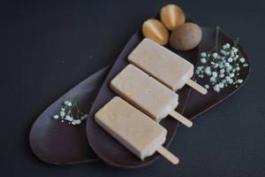 Chikoo/sapota Popsicle - Made With 100% Natural Fruit.