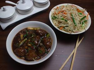 Non Veg Manchurian Noodle Combo