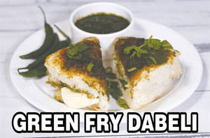 Cheese Green Fry Dabeli