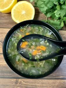 Vegetable Lemon Corriander Soup