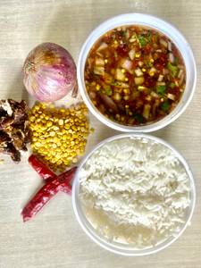 Telangana Pachi Pulusu Rice Bowl