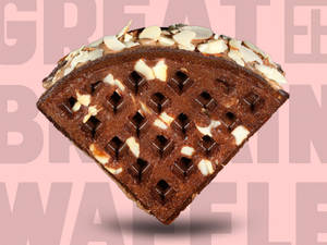 Almond Brownie Waffle
