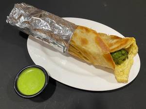 Chicken Hariyali Tikka Roll