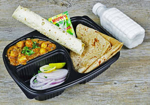 4m Mini Punjabi Chana Masala Thali-(roti)
