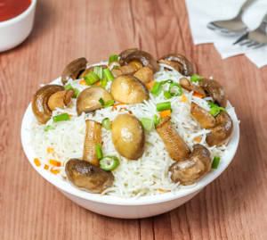 Mushroom Fried Rice        