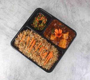 Fried Rice With Chilly Paneer