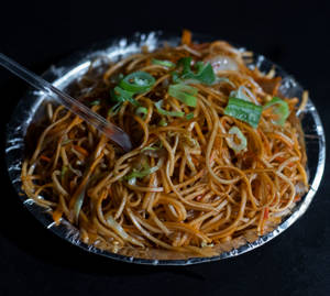 Chilli garlic noodles                                                                      
