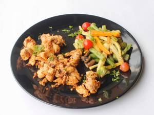 Pan Fried Chicken with Veggies