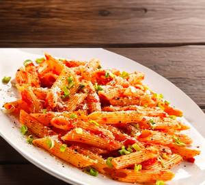 Veg Red Sauce Alfredo Pasta