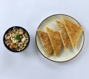 Bread Egg Bhurji