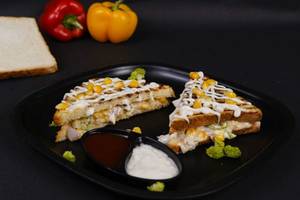 Veg Mayo Loaded Sandwich