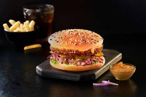 Korean Cheese Delight Burger