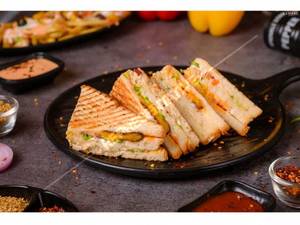 Veg Grilled Club Sandwich