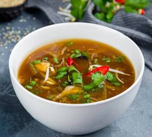 Hot and sour veg soup