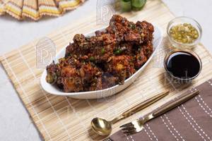Chicken Manchurian Dry (10 To 12 Pieces)