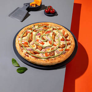 Classic Pesto Chicken Pan Pizza