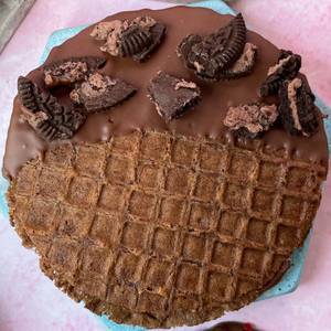 Nutella Oreo Sandwich Stroop Waffle