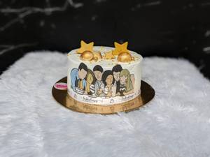 Friends Theme Cake 