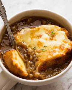 French Onion Chicken Soup