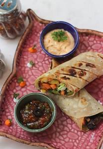Soya Keema Roll