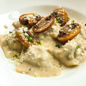 Mushroom ravioli Pasta