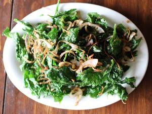 Crispy Spinach