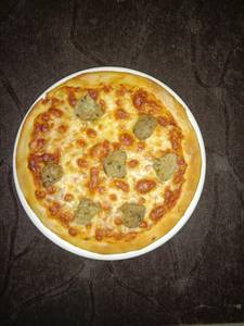 7 Inch Meatballs Pizza