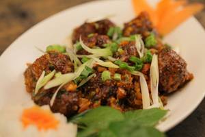 Vegetable Manchurian Dry