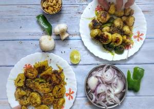 Mushroom Plate Chaap