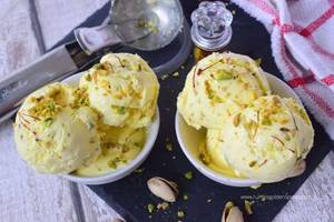 Vanilla Icecream Kesar Badam 250ml