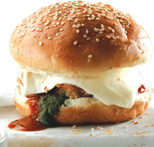Premium Momo Burger (chicken)