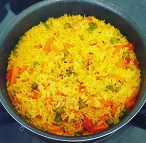 Green Peas Pulao