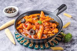 Penne Red Italian Pasta With Cheese