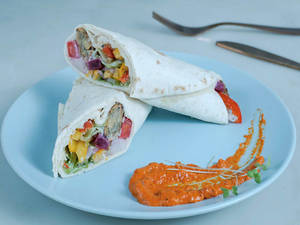 Labanese Falafel Wrap