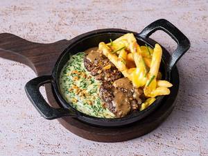 Old School Tenderloin Steak N Chips