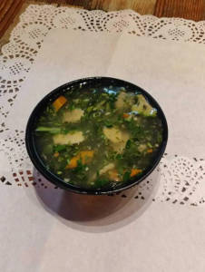 Coriander Veg Soup