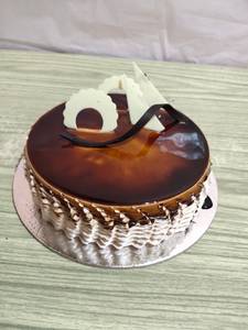 Eggless Irish Coffee Cake