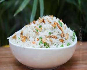 Burn Garlic Veg Fried Rice
