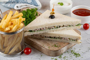 Chicken Triple Decker Club Sandwich