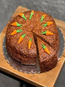 Date & Carrot Cake Slice