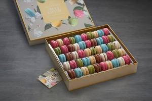 Assorted Macaron Box - 50pc