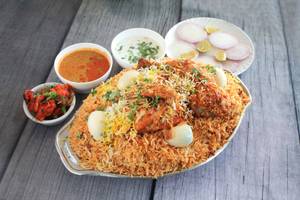 Chicken dum biryani [family pack, serves 4]