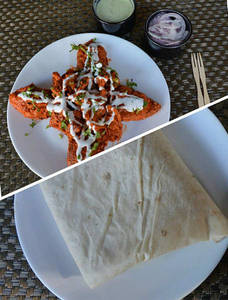 Punjabi Chaap (full) + 3 Roomali + Green Chutney & Onion