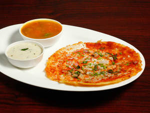 Onion Podi Uthappam