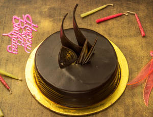 Eggless Choco Truffle Cake