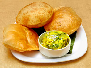 Puri Bhaji (3 Pcs)                                  