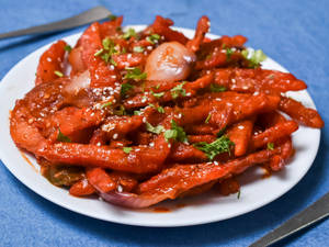 Honey Chilli Potato