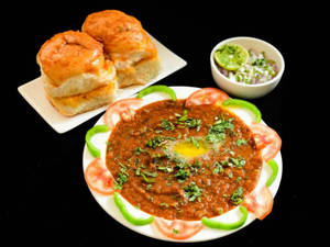 Pav Bhaji (2 Pcs Pav)