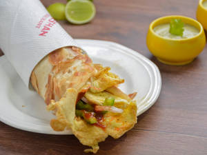 Double Egg Double Chicken Roll