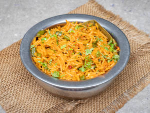 Vegetable Biryani with Raita
